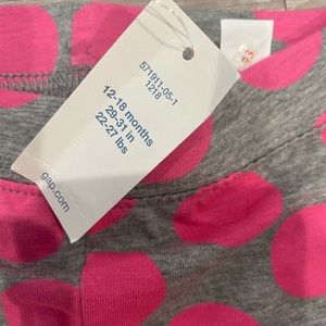 New with tags gap 12-18 months capri leggings